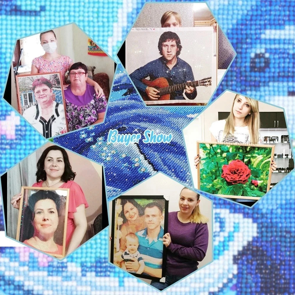 CHENISTORY Photo Custom Diamond Painting