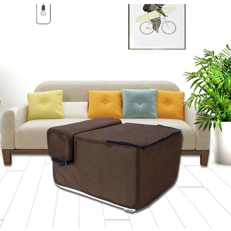 Hot Dog House Dog Stairs Pet 3 Steps Stairs for Small Dog Cat Pet Ramp Ladder Anti-slip