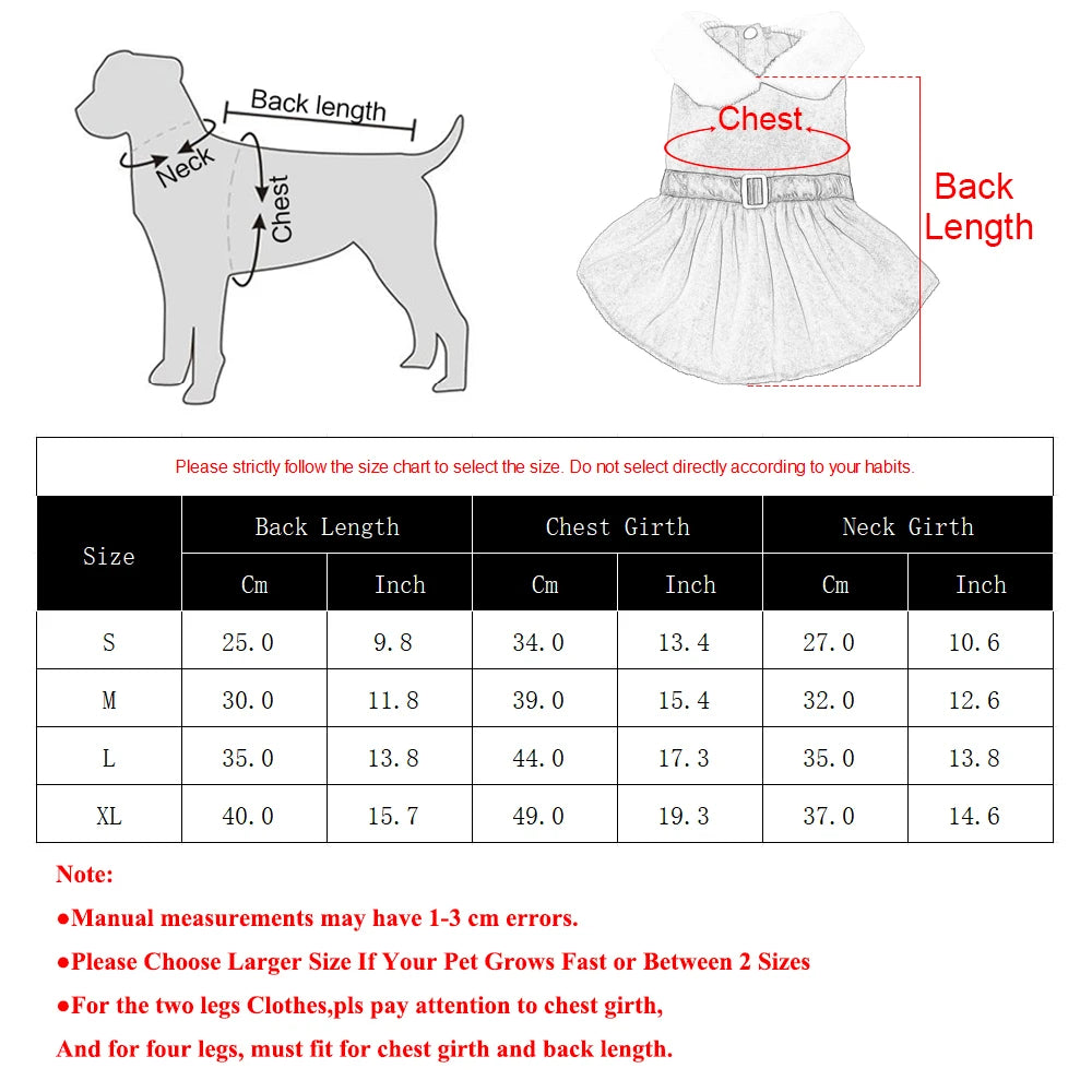 Cute Pet Dresses For Christmas Cosplay Dog Princess Skirt For Small Medium Dogs Cats Kitten Soft Cozy Pets Dresses Kitty Costume