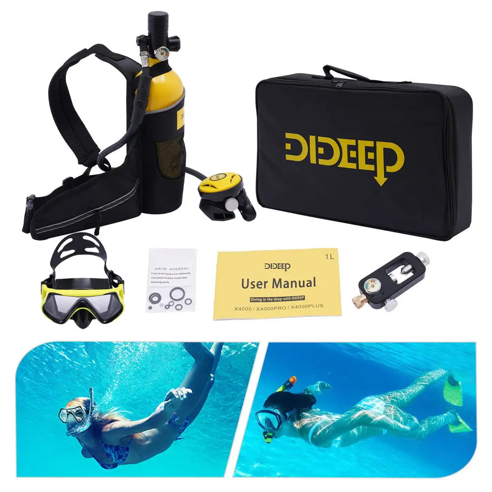 15-20 Minutes Breathing Capacity for Underwater Use