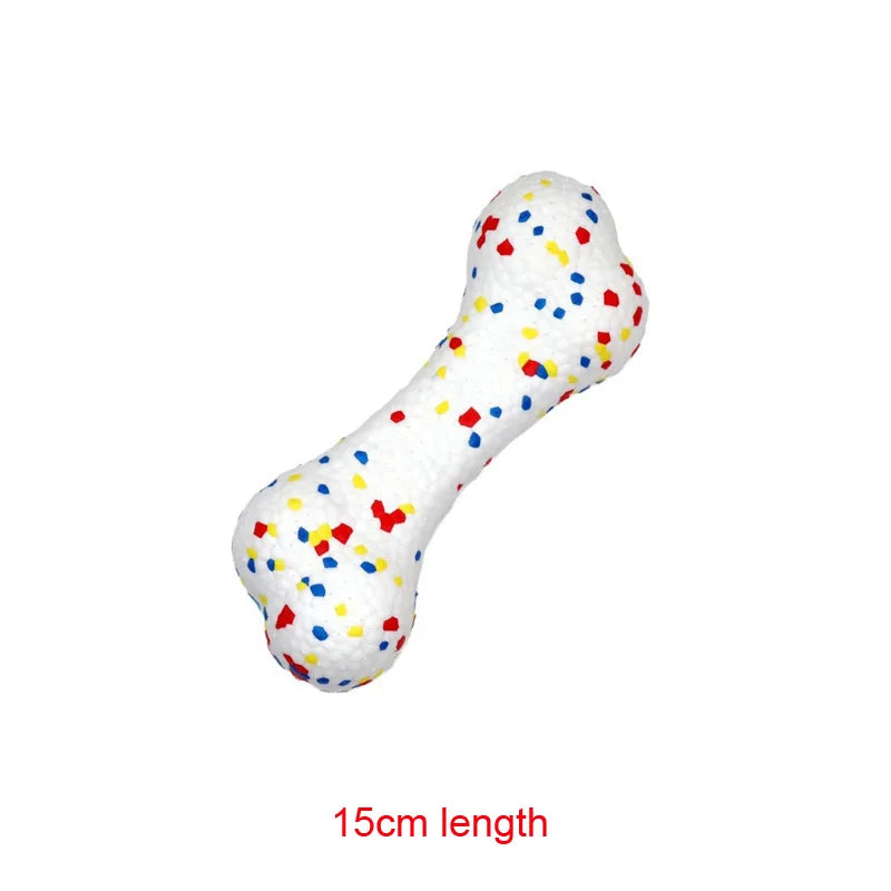 Bite Resistant Solid Dog Ball Toys for Small Dogs High Elasticity E-TPU