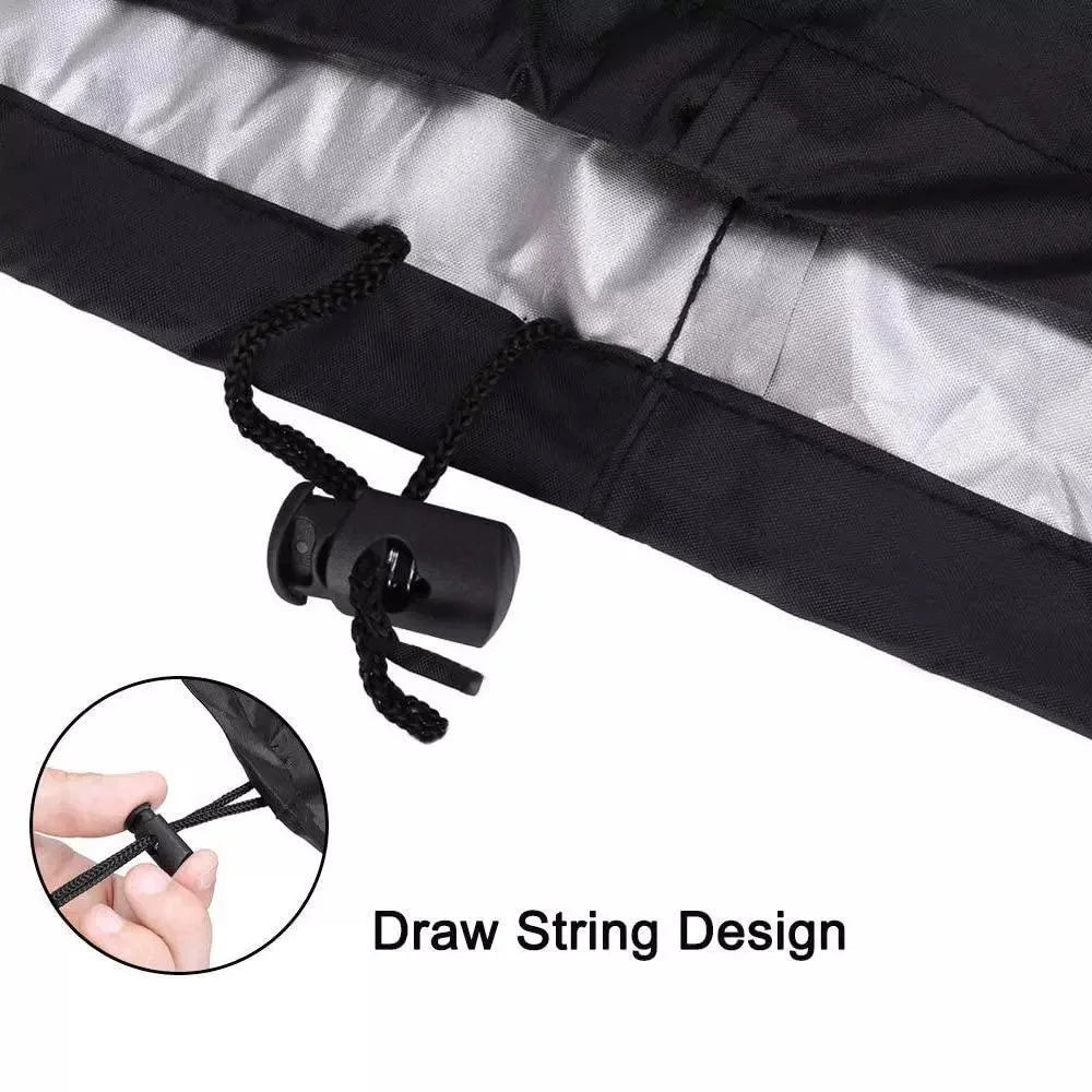 Lawn Mower Cover Outdoor UV Protector Rainproof Sunscreen Oxford Cloth Protective Sleeve