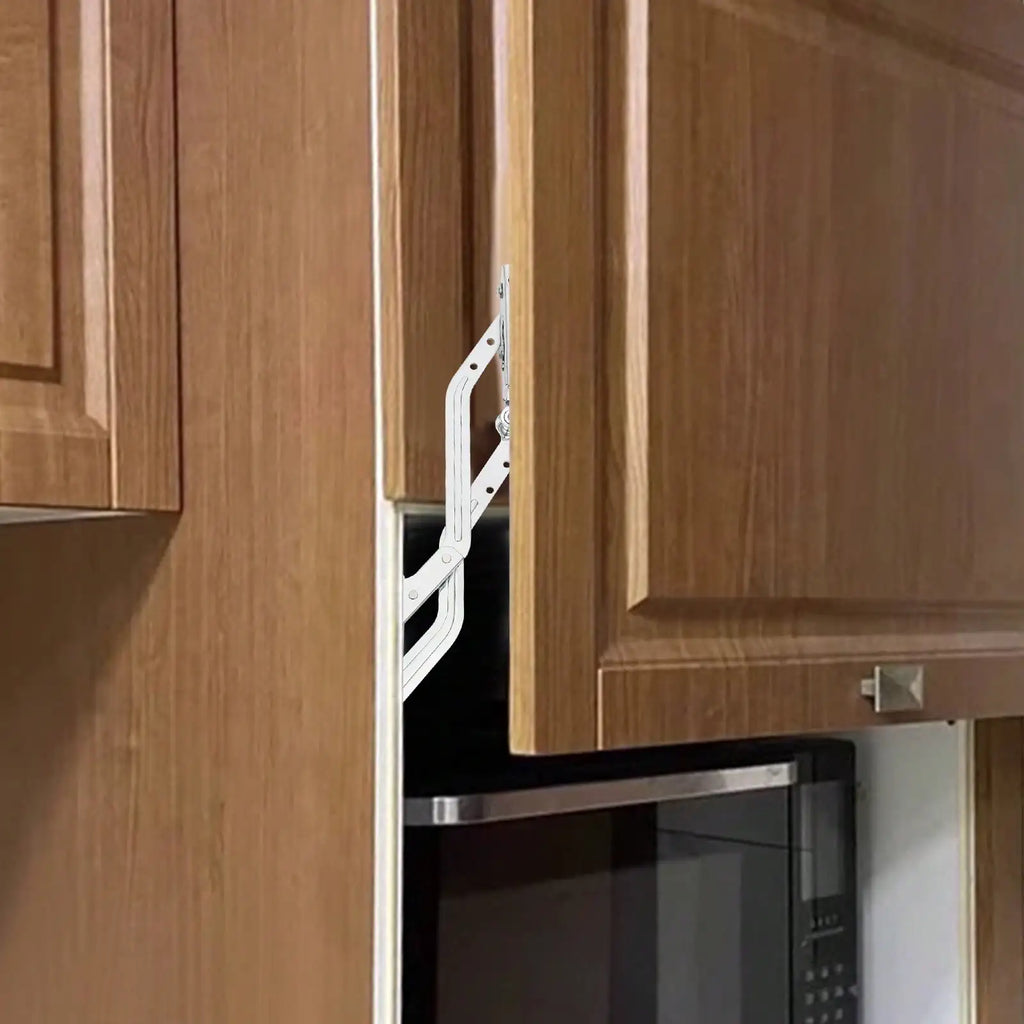 Hydraulic Buffer Cabinet Door Hinges Door Mount Adjustable Mounting Hinges W/Allen Key Hold Up To 8.82lbs