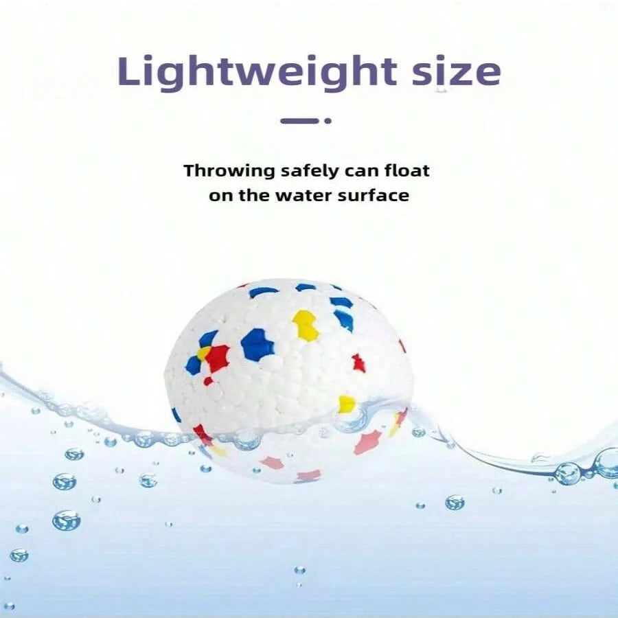 Bite Resistant Solid Dog Ball Toys for Small Dogs High Elasticity E-TPU