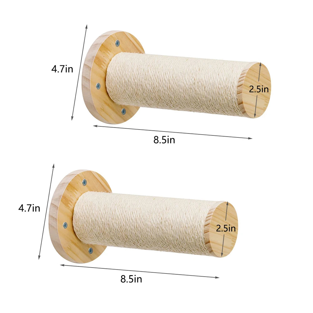 Cat Shelf Wall Hammock Climbing Shelves Moon Shaped Cats Wall Furniture