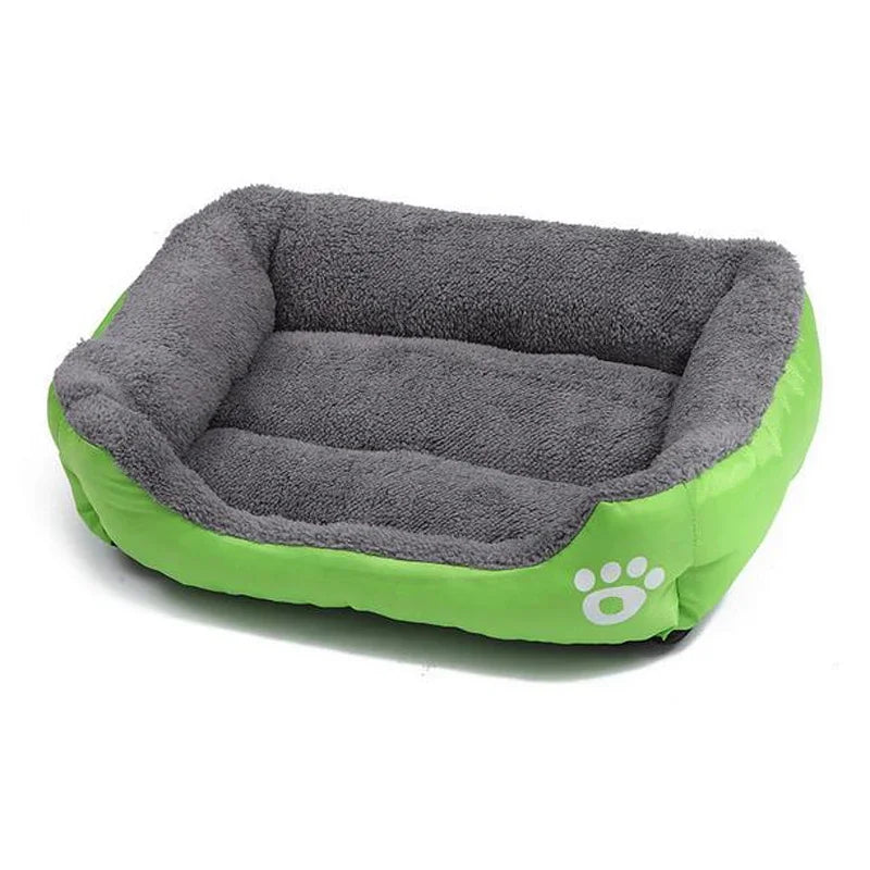 Classical pet Mat Fashion Dog Kennel Bed House Breathable Cotton Soft Cat Nest Dog Warm Bed for Small Medium Dog