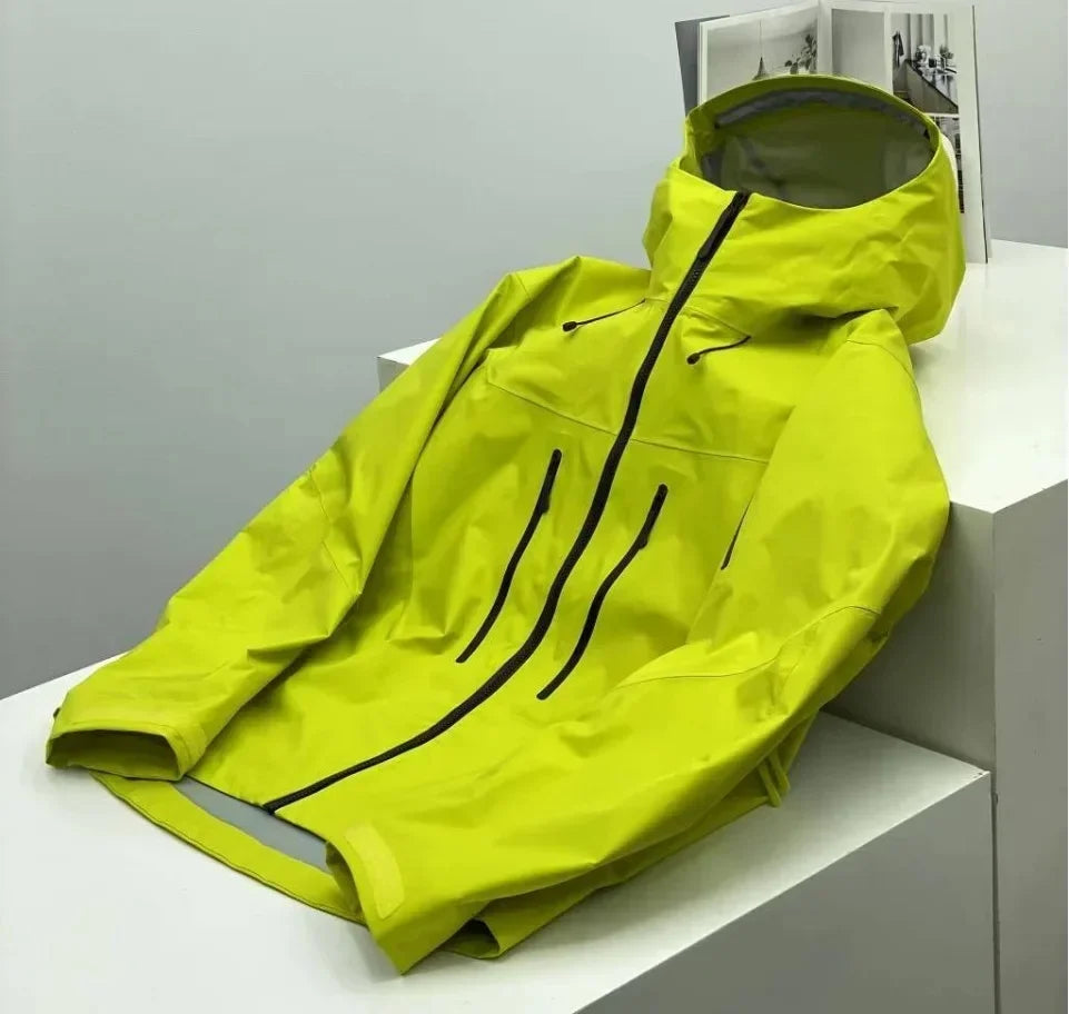 ARC Outdoor Raincoat Windproof Fashion Sports Camping Mountaineering Fishing Men's and Women's Solid Color High Quality Jacket