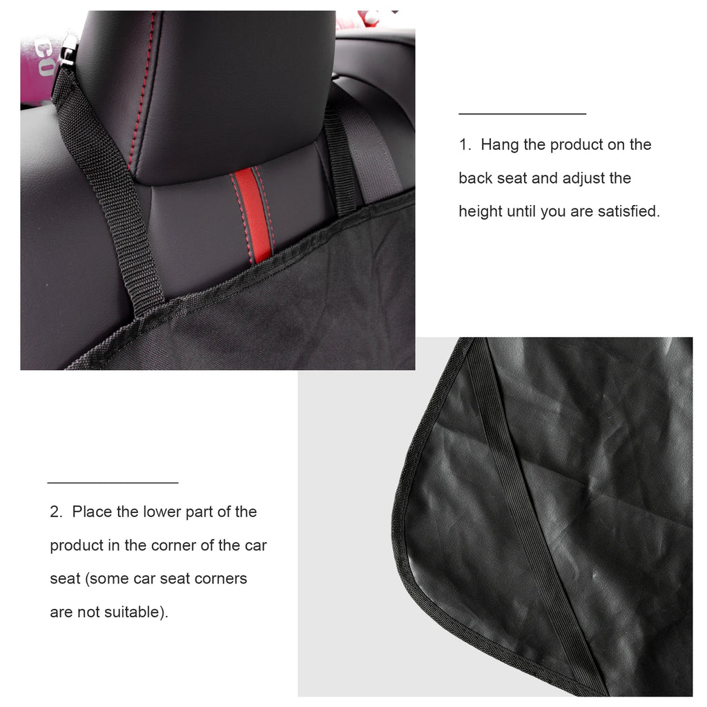 Dog Back Seat Cover Waterproof  Mat Protector Pad Travel Accessories Trunk Mat