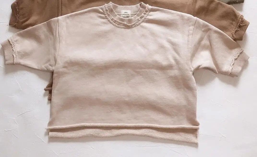 Spring New Sweatshirt Loose Fashion Long Sleeved Tops O-neck Children Baby Casual Hoodies Boys Clothing Toddler Sweater Blouses