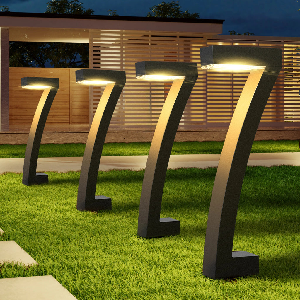 6/12 Pack Bright  12 Hrs Solar Garden Lights, Auto On/Off for Outside Landscape Path Yard Walkway