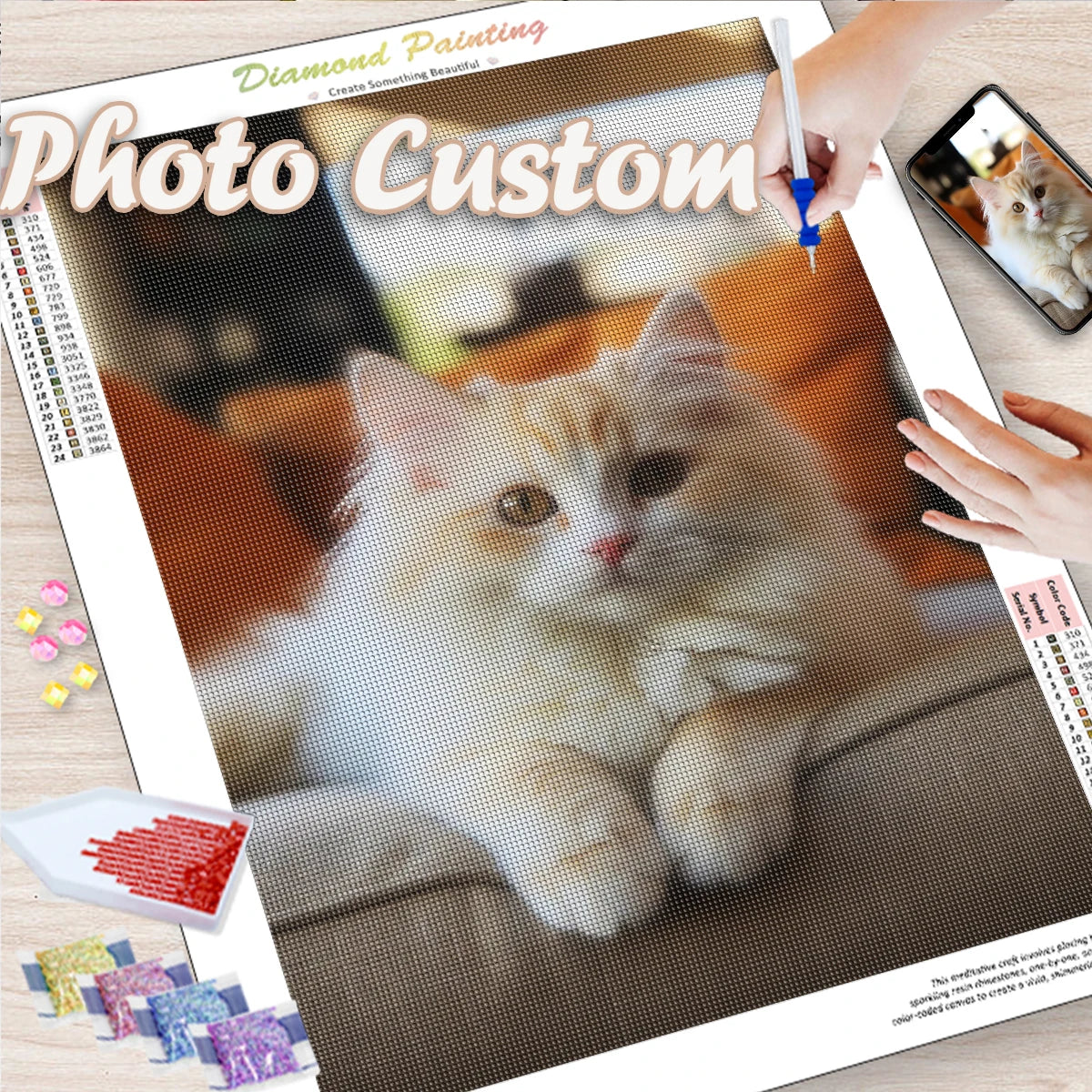 CHENISTORY Photo Custom Diamond Painting