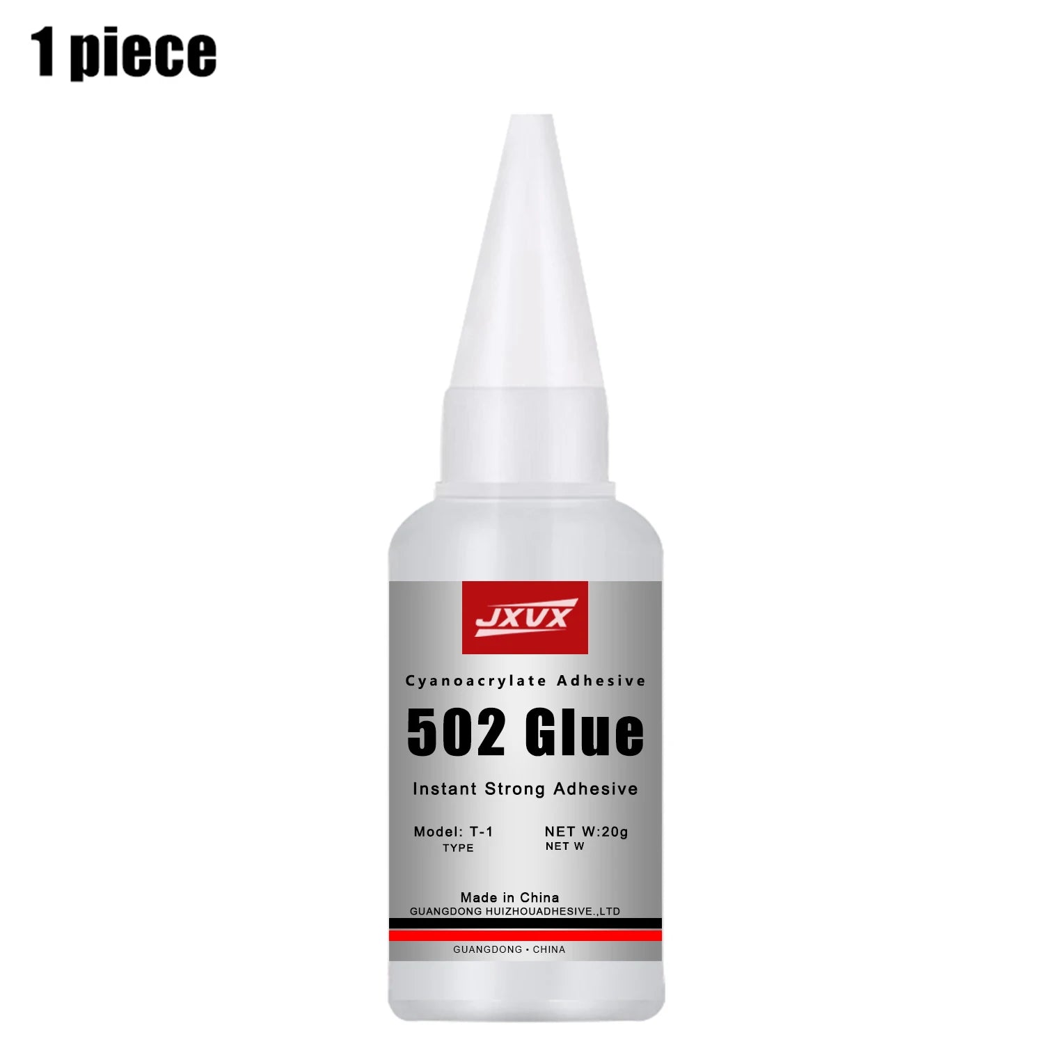 JXVX 1-5pcs 502 Super Glue Instant Quick-drying Cyanoacrylate Adhesive Leather Rubber Wood Metal Strong Bond Liquid Glue Tool