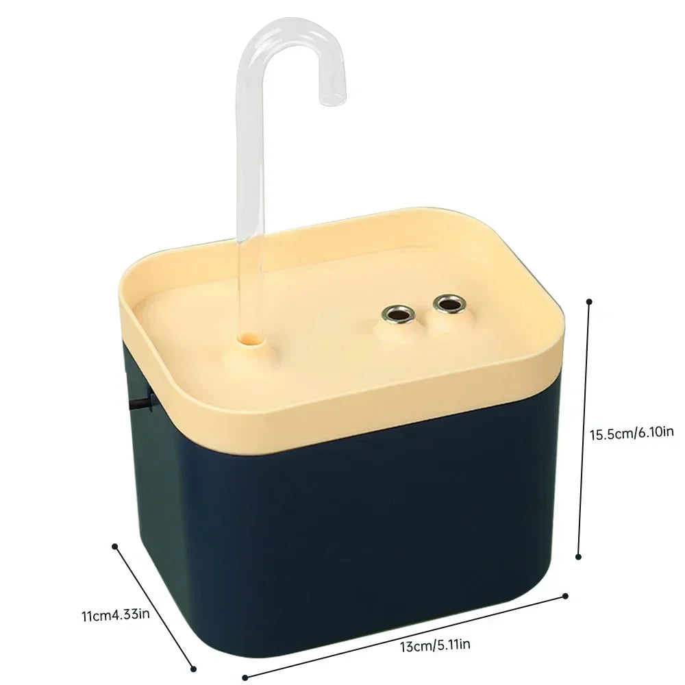 1.5L Ultra-Quiet Cat Water Fountain