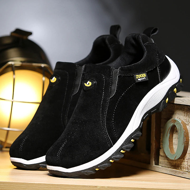2024 New Outdoor Hiking Camping Light Running Jogging Casual Sports Men's Shoes Non-slip Loafers Hiking Shoes Large Size 38-50