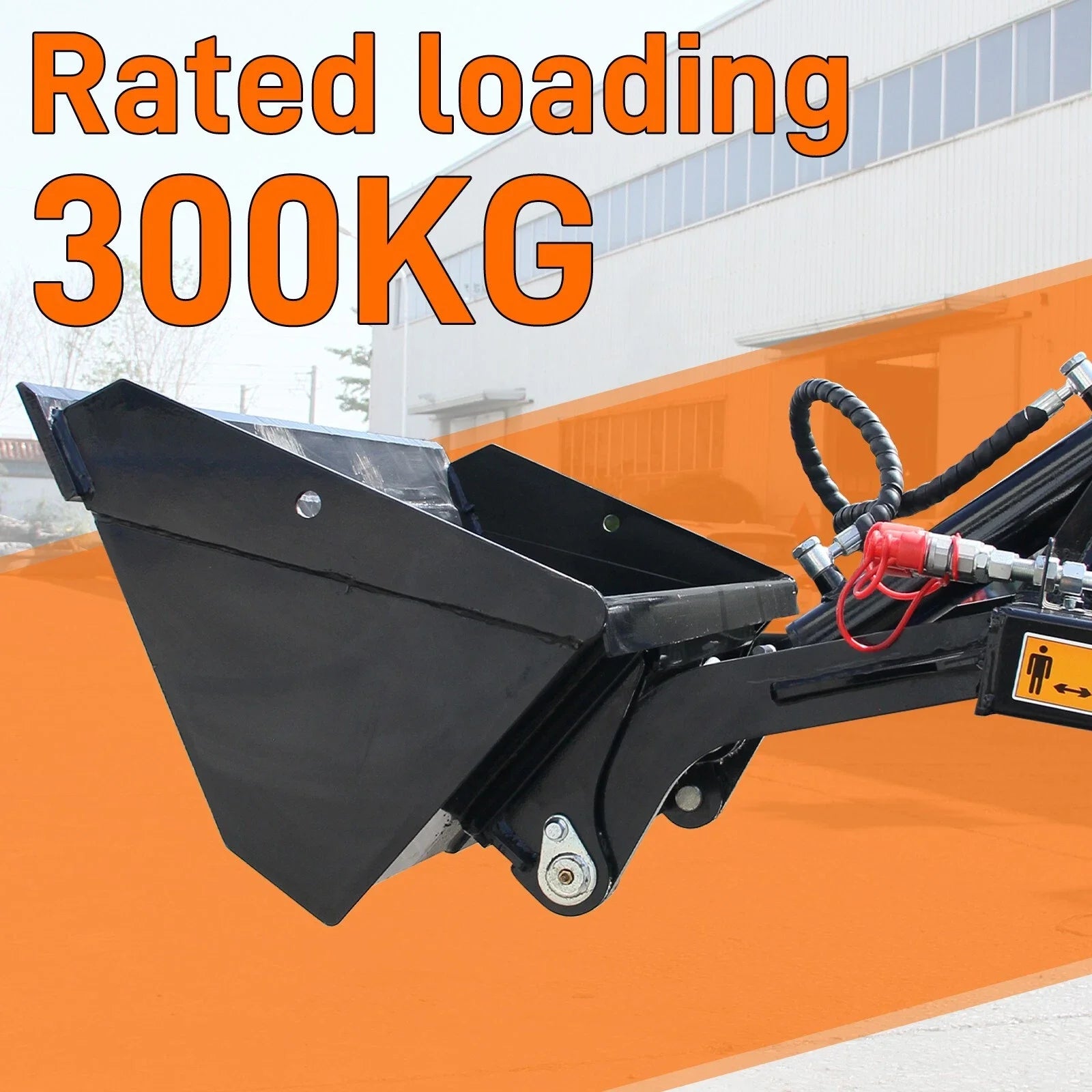 Hydraulic 22HP Skid Steer Loader Crawler Pair with tray fork - easy to operate USA Inventory  Radiator EPA