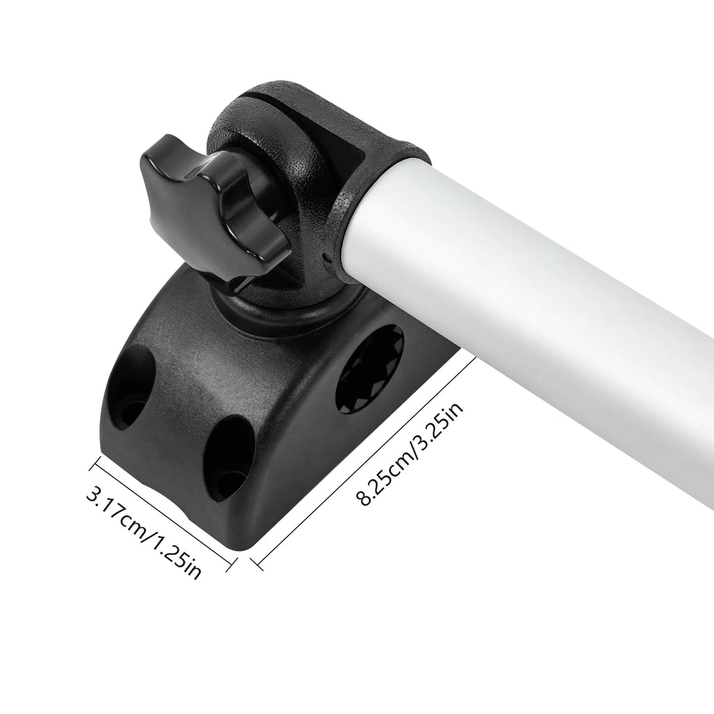 Marine Boat Kayak Red Durable Outrigger/Stabilizer System PVC and Aluminum for Most Kayaks and Canoes