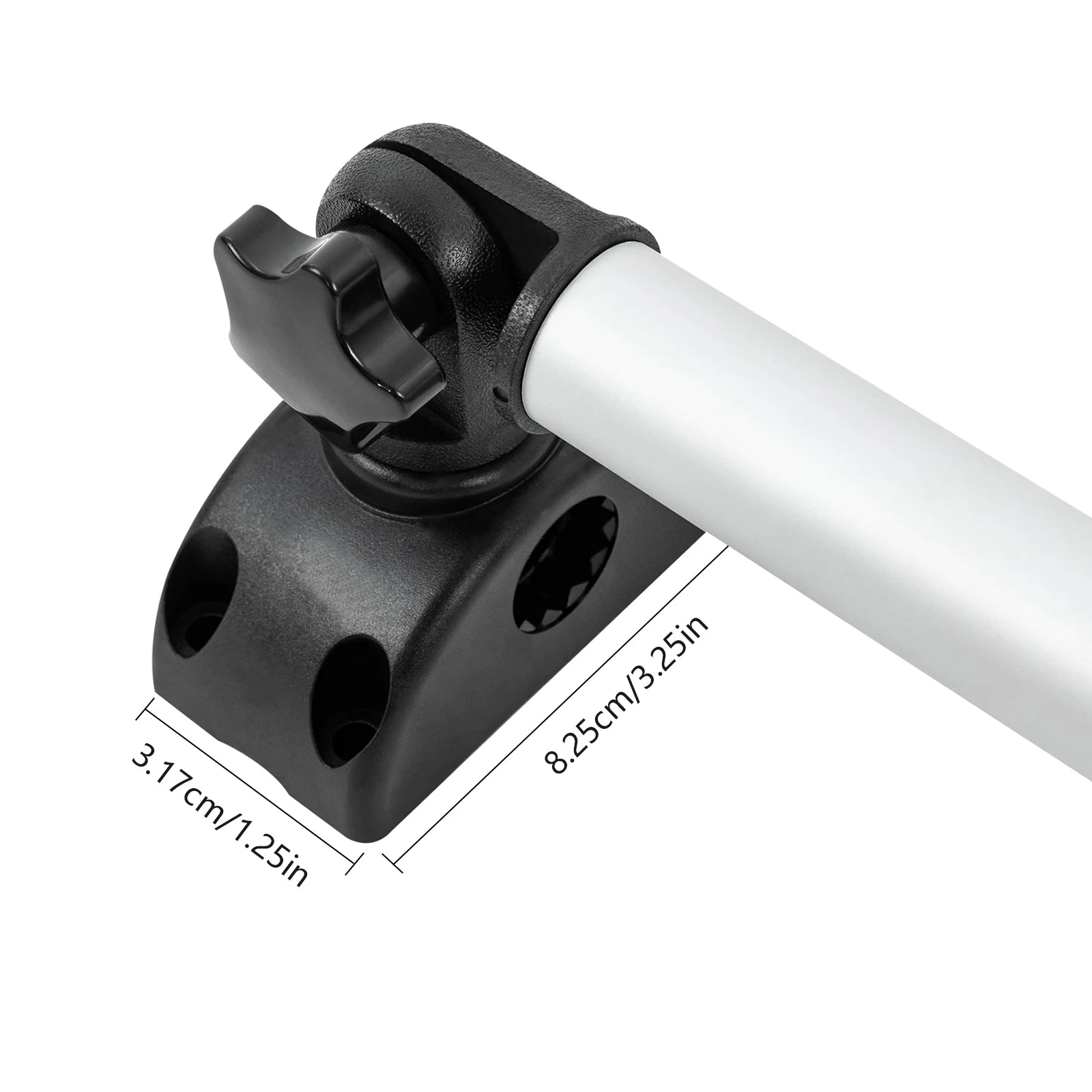 Marine Boat Kayak Red Durable Outrigger/Stabilizer System PVC and Aluminum for Most Kayaks and Canoes