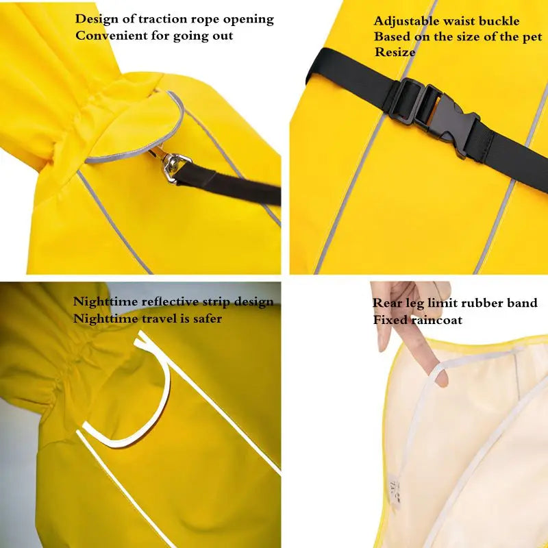 Medium And Large Labrador Golden Retriever Corgi Outdoor  With Strip Reflective