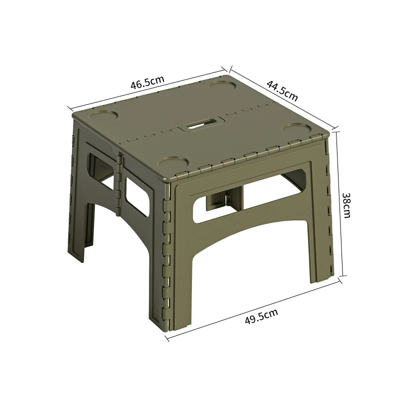 Outdoor Folding Table Portable Camping Plastic Table Simple Picnic Supplies Portable and Stable