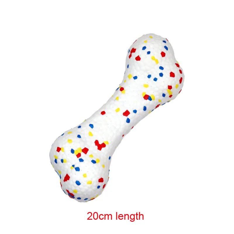 Bite Resistant Solid Dog Ball Toys for Small Dogs High Elasticity E-TPU