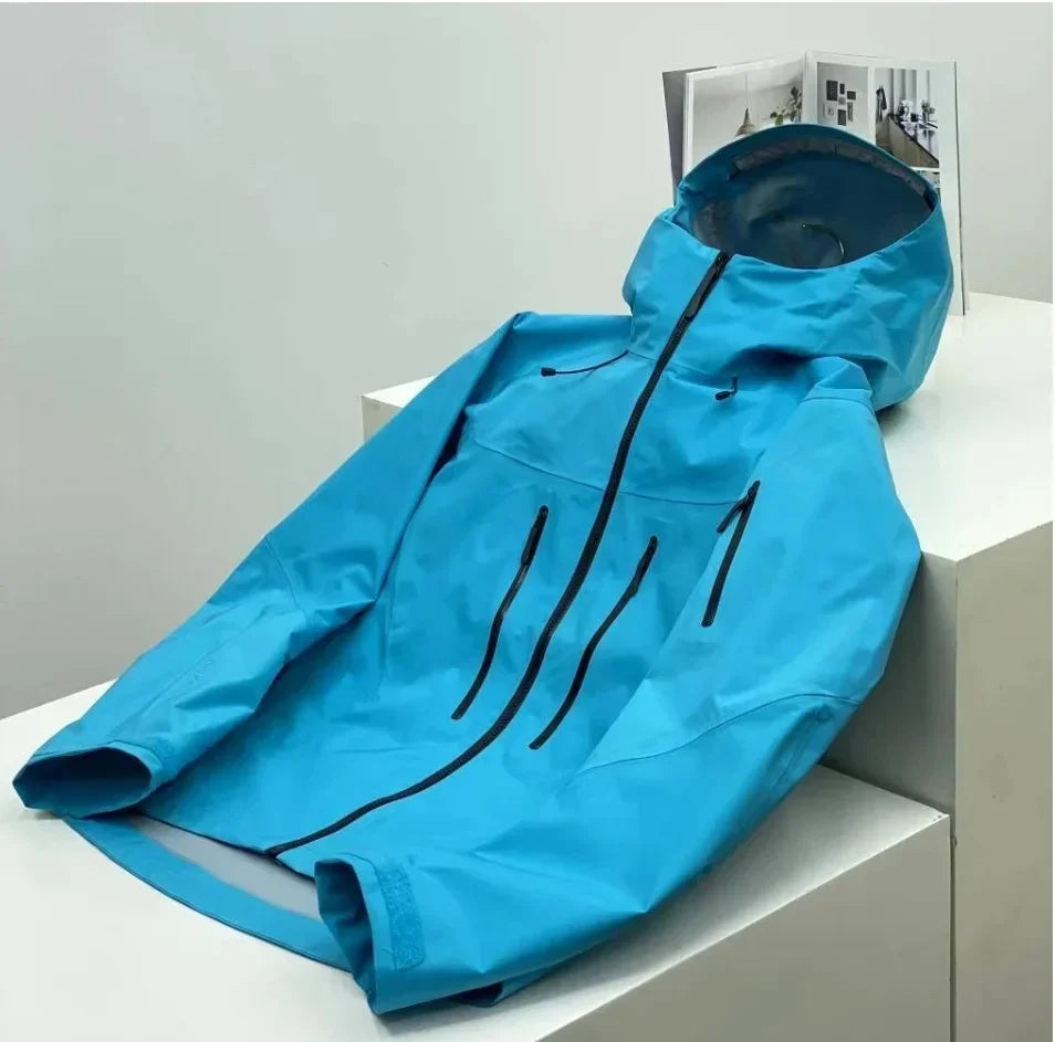 ARC Outdoor Raincoat Windproof Fashion Sports Camping Mountaineering Fishing Men's and Women's Solid Color High Quality Jacket