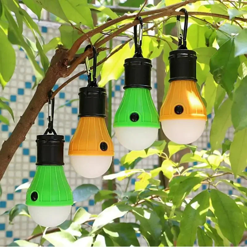Outdoor Camping Tent Light Portable Lantern LED Bulb Outdoor Hanging Soft Light SOS Emergency Lamp Portable Travel Tools