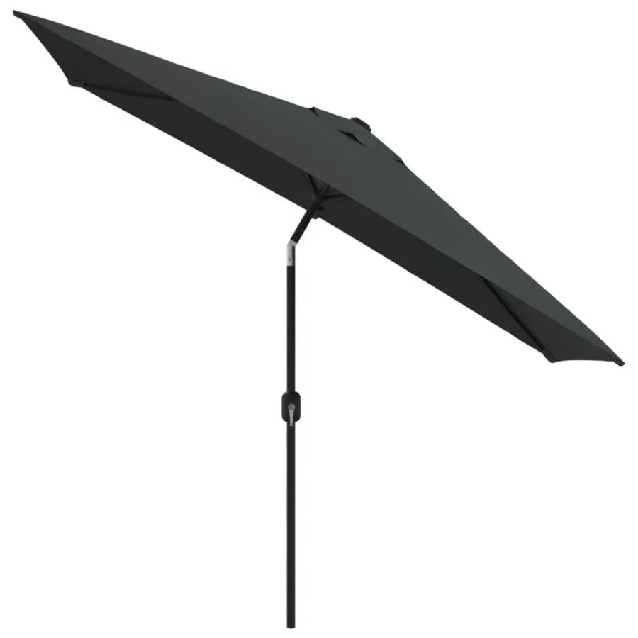 Garden Parasol with Metal Pole 118.1x78.7 Anthracite