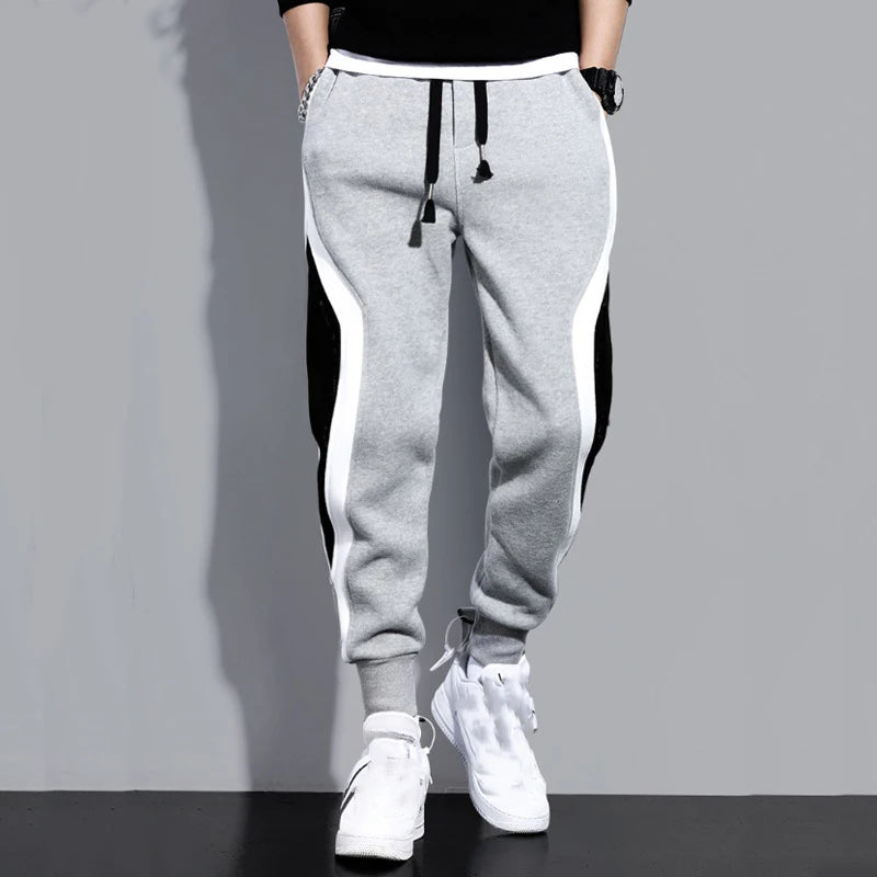 Fashion Sports Pants Man New Spring Large Size Loose Casual Student Sweatpants Men's Straight Training Trousers Joggers