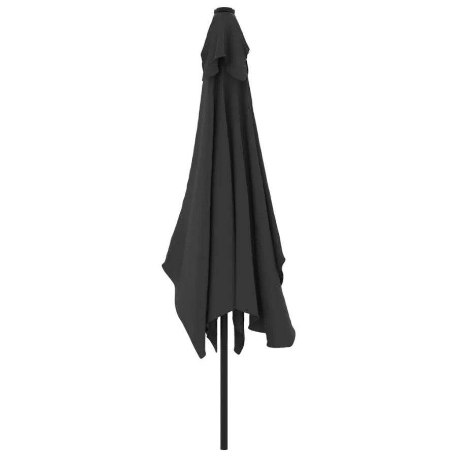 Garden Parasol with Metal Pole 118.1x78.7 Anthracite