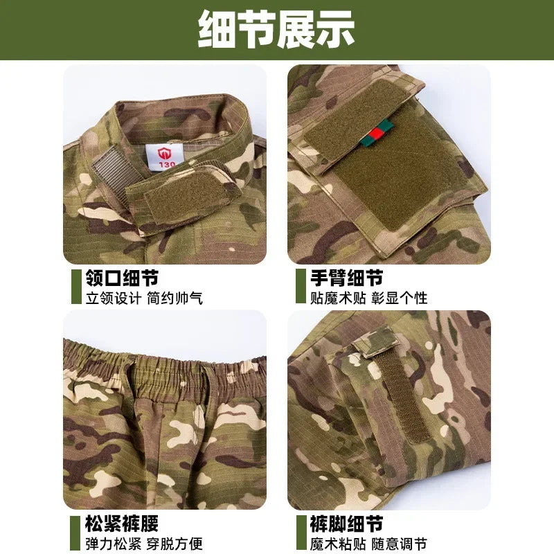 Children's Outdoor Development Suit Men's Summer Camp Training Outdoor Tactical Clothing
