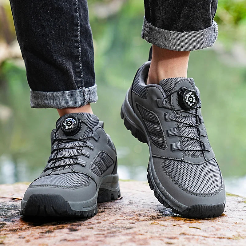 Men'S Outdoor Autumn Hiking And Camping Hiking Shoes Are Lightweight Breathable Anti Slip And Wear-Resistant Men'S Shoes 39-48