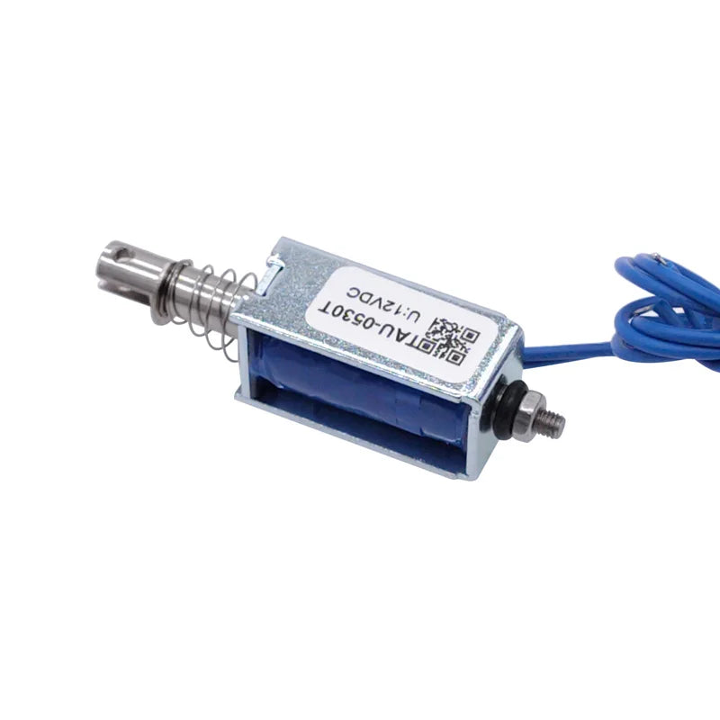 Dc 6V 12V 24V Magnetic Solenoid TAU-0530 Push&Pull Open Frame Electromagnet TAU-0530T TAU-0530B Stroke 10mm Keeping Force 700g