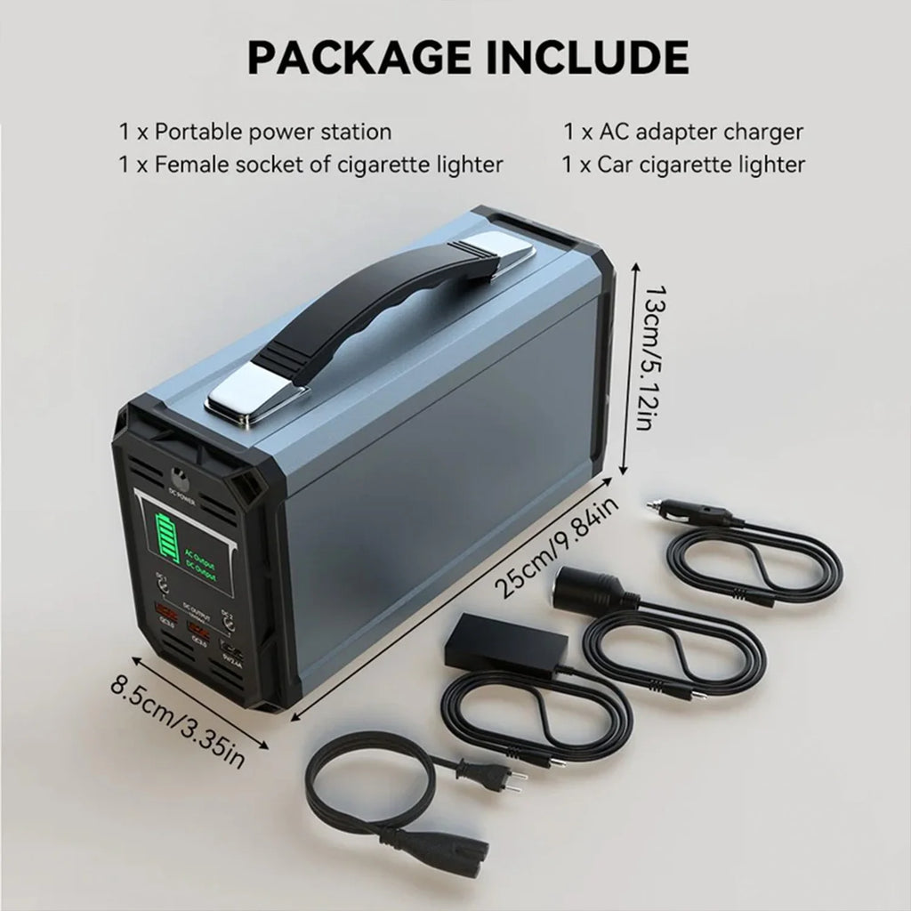 240V portable power station equipped with a 350W60000mAh