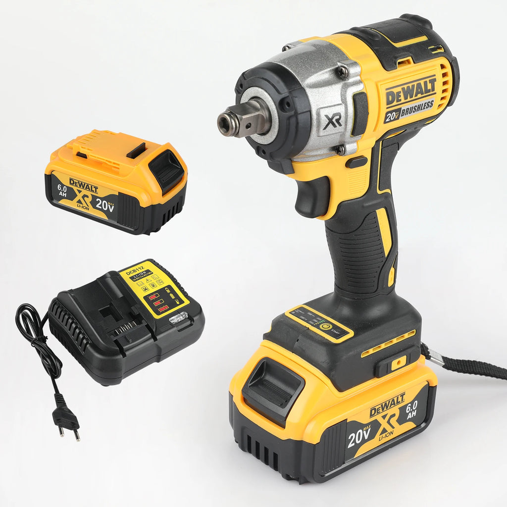 Dewalt DCF880 20V Max XR Brushless Cordless Impact Wrench - 205N·m Torque, Multifunctional Portable Tool