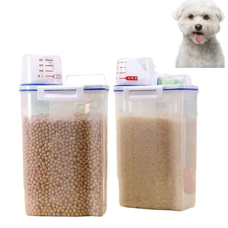 Dog Food Storage Bucket Pet Food Grain Storage