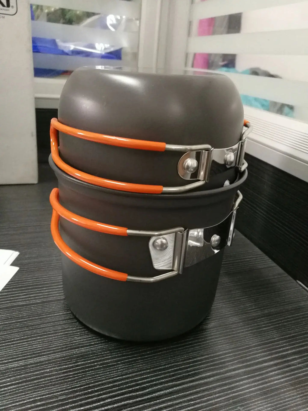 Ultralight Cookware Set Portable Outdoor Cooking   for Hiking Trekking Picnic Fishing Mountaineering