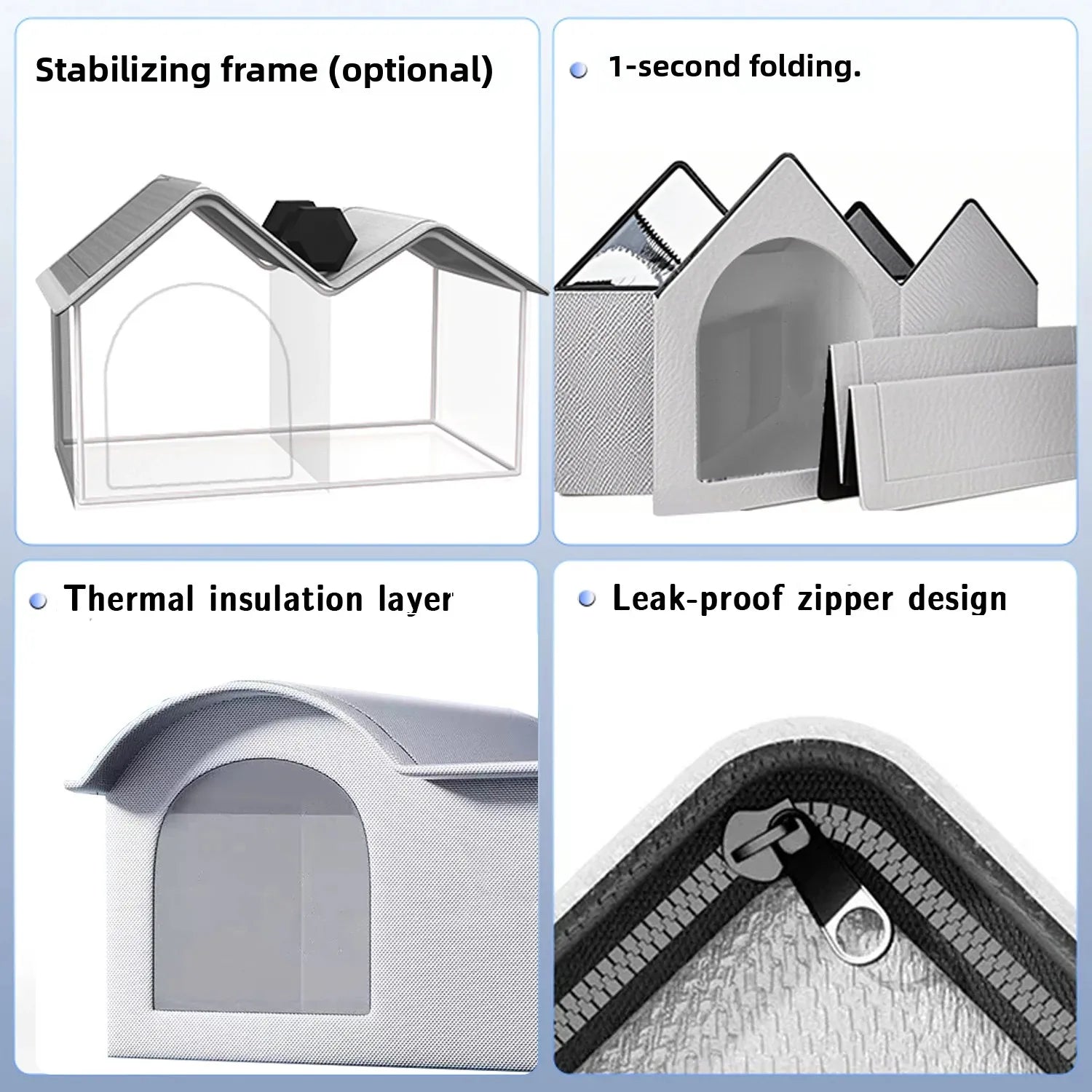 all seasin small Cat dog Air Conditioning House BED Summer Cooling  winter warm Nest Dog Dog Four Seasons Pet House