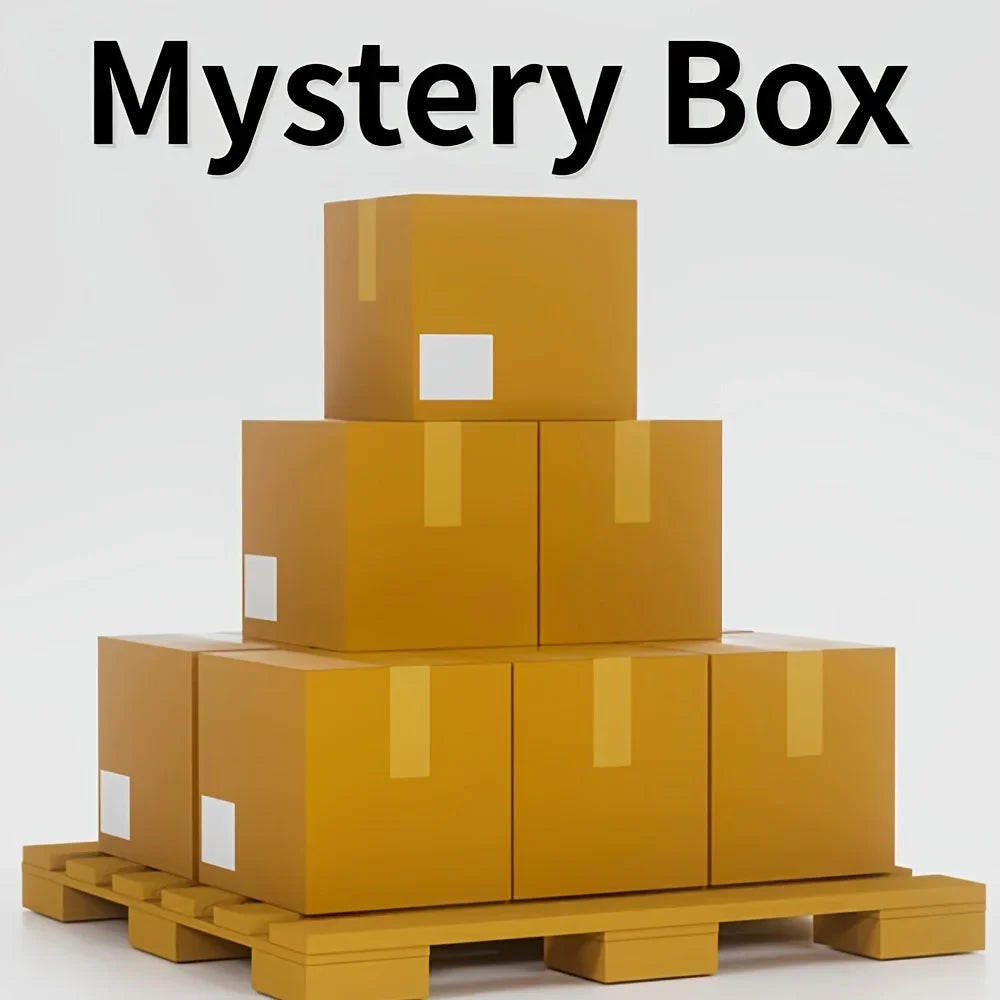 Fully Random Mystery Blind Box Surprise Gift Box with Unique Treasures Collectibles Toys Accessories for Fun Unboxing