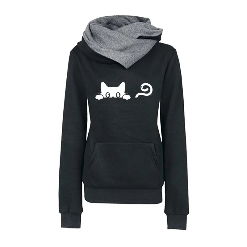 2025 Autumn Winter Women Jogging Set Printed High Collar Hoodie Sports Pants Sports Wear Women's Sports Set Women Tracksuit Sets