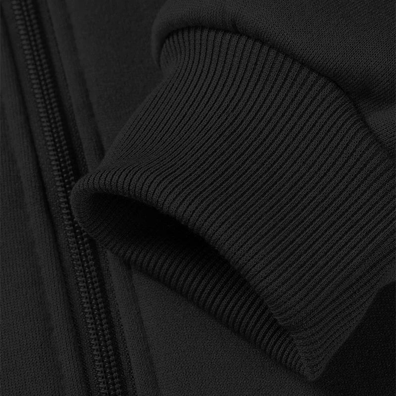 Men's Fashion Outdoor Fitness Jogging Sports Luxury Casual Zipper Hoodie and Pants Set Clothing