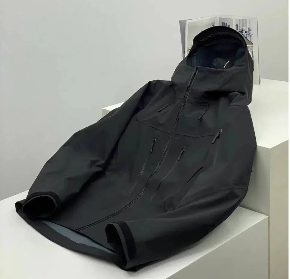 ARC Outdoor Raincoat Windproof Fashion Sports Camping Mountaineering Fishing Men's and Women's Solid Color High Quality Jacket