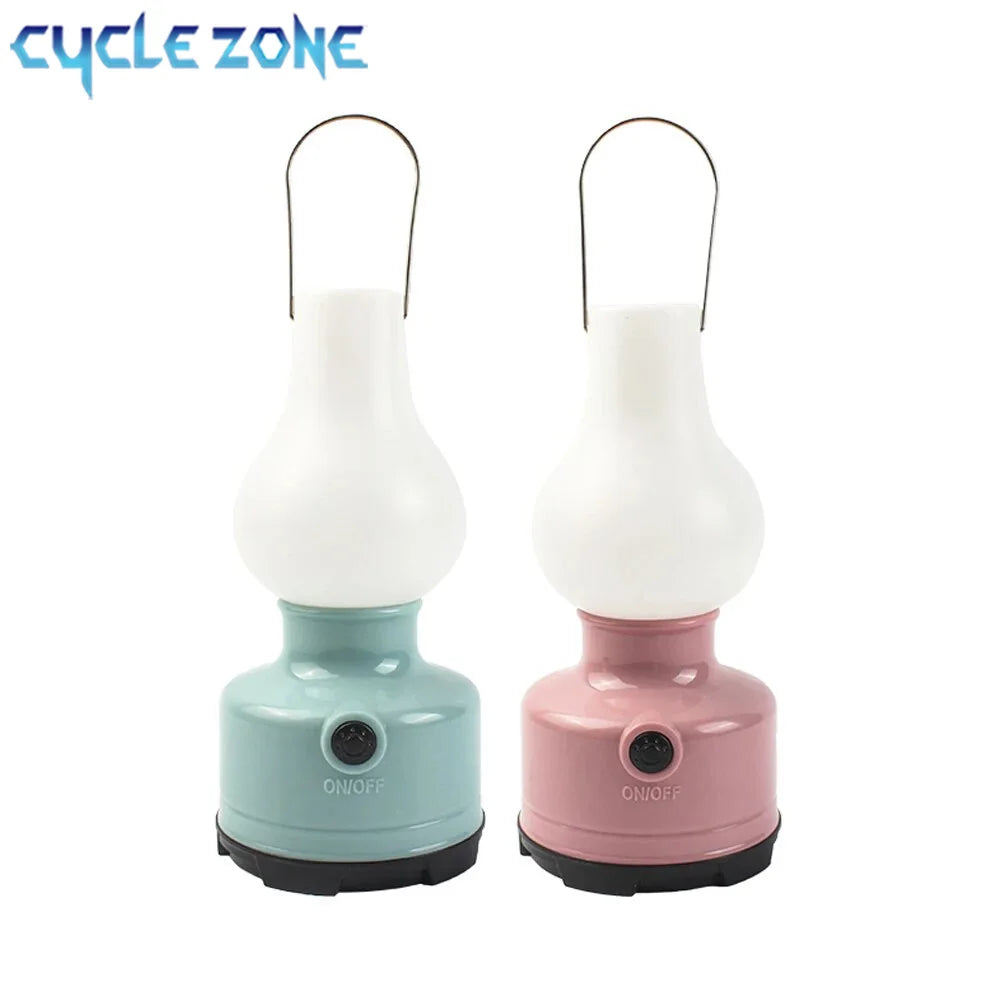 Portable Camping Lights Waterproof Outdoor Camp Lamp 2 Lighting Modes Tent Lamp for Hiking Climbing Yard