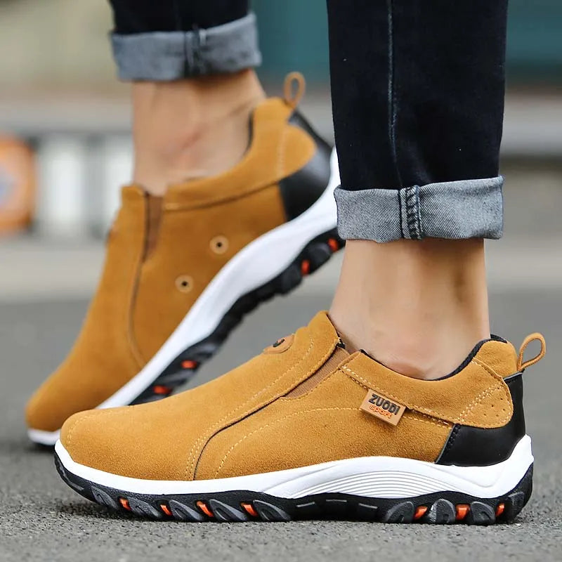 2024 New Outdoor Hiking Camping Light Running Jogging Casual Sports Men's Shoes Non-slip Loafers Hiking Shoes Large Size 38-50