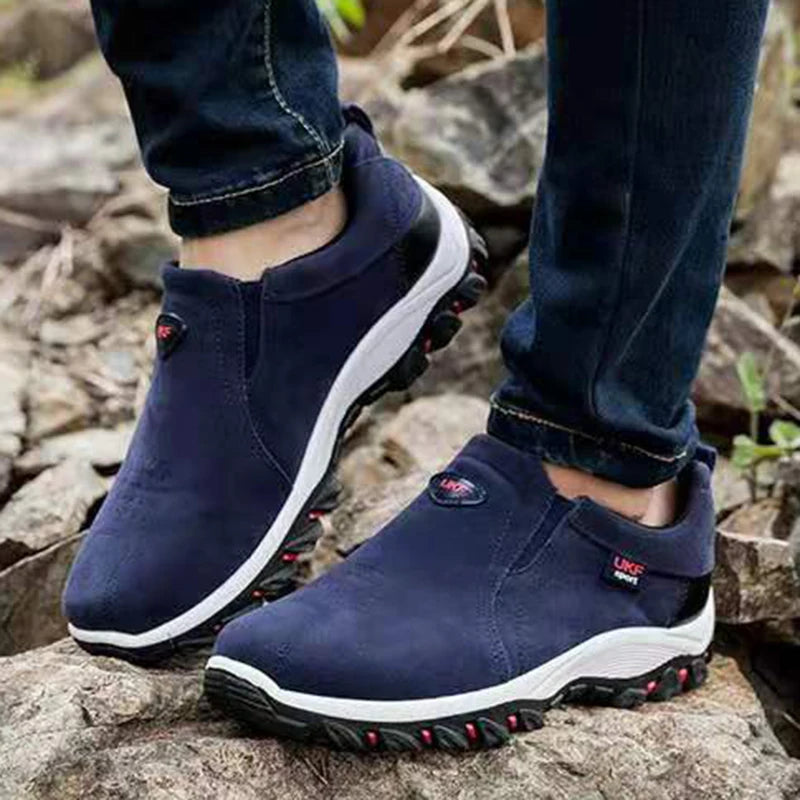 2024 New Outdoor Hiking Camping Light Running Jogging Casual Sports Men's Shoes Non-slip Loafers Hiking Shoes Large Size 38-50