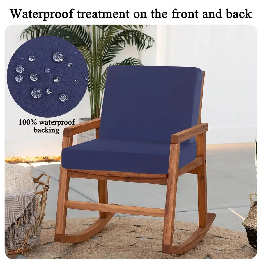 Outdoor Patio Cushion Covers Set of 12 Waterproof Stretch Seat Cushion Cover for Patio Furniture Clearance Outdoor Sofa Cushion