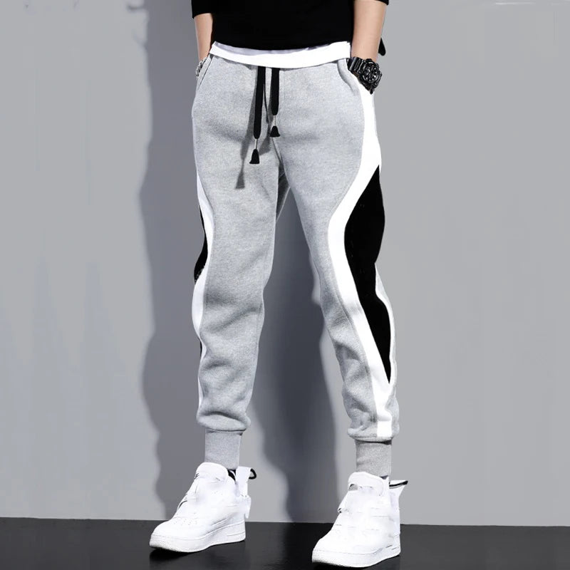 Fashion Sports Pants Man New Spring Large Size Loose Casual Student Sweatpants Men's Straight Training Trousers Joggers
