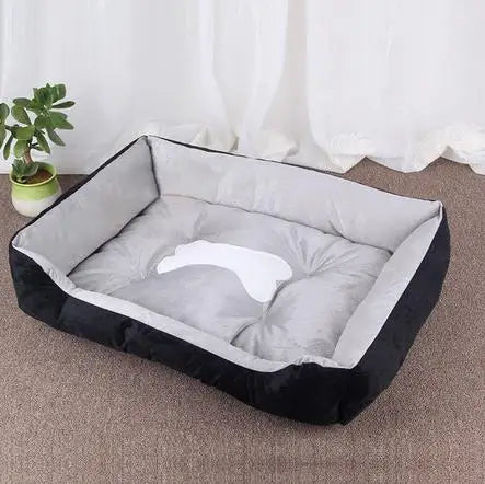 Pet Large Dog Bed Warm House Candy-colored Square Nest