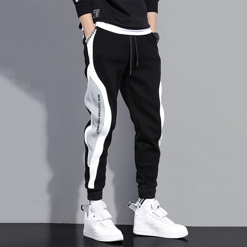 Fashion Sports Pants Man New Spring Large Size Loose Casual Student Sweatpants Men's Straight Training Trousers Joggers