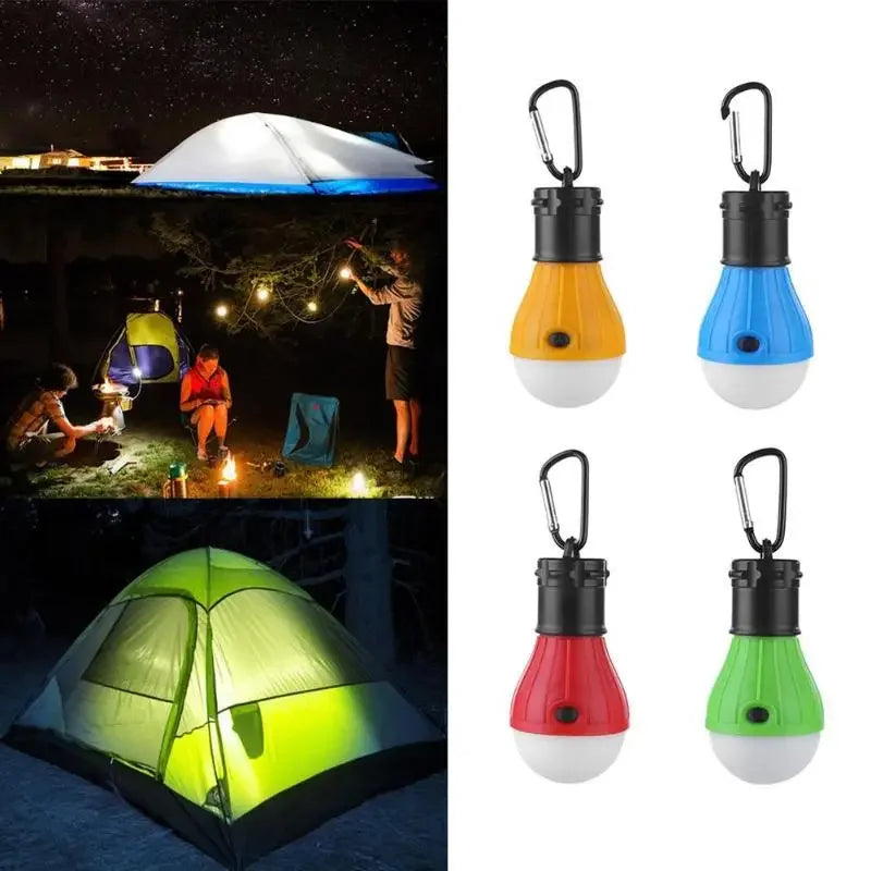 Outdoor Camping Tent Light Portable Lantern LED Bulb Outdoor Hanging Soft Light SOS Emergency Lamp Portable Travel Tools