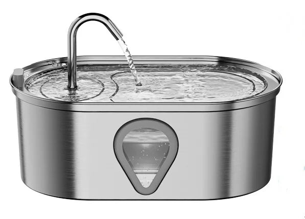 3.5L large capacity pet cat water fountain with LED Lighting